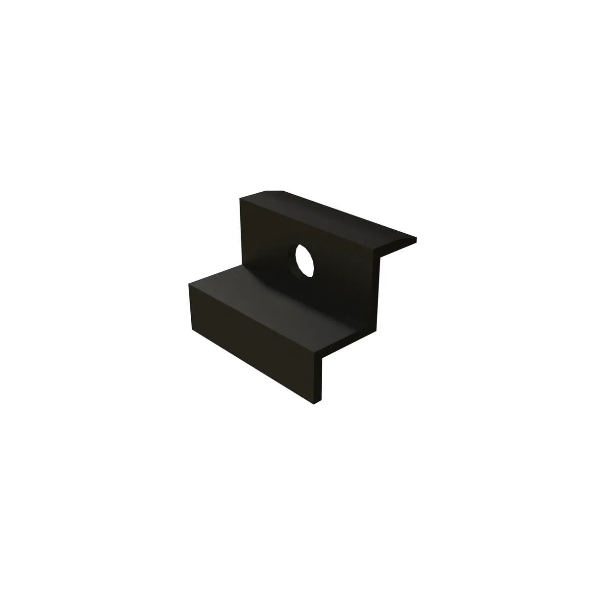 Zacisk końcowy anodowany czarny 33x26,8 (30)