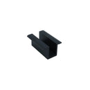 24,3x36 (30) mm Zacisk środkowy anodowany czarny