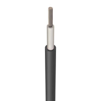 Czarny kabel DC 6mm2 do elektrowni słonecznej